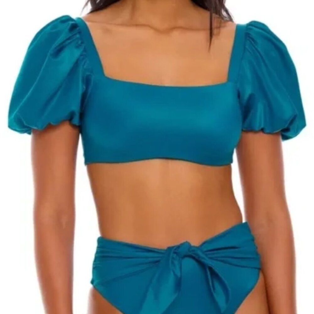 NWT Agua Bendita ISABELLA Nettuno Bikini SET Top and Bottom